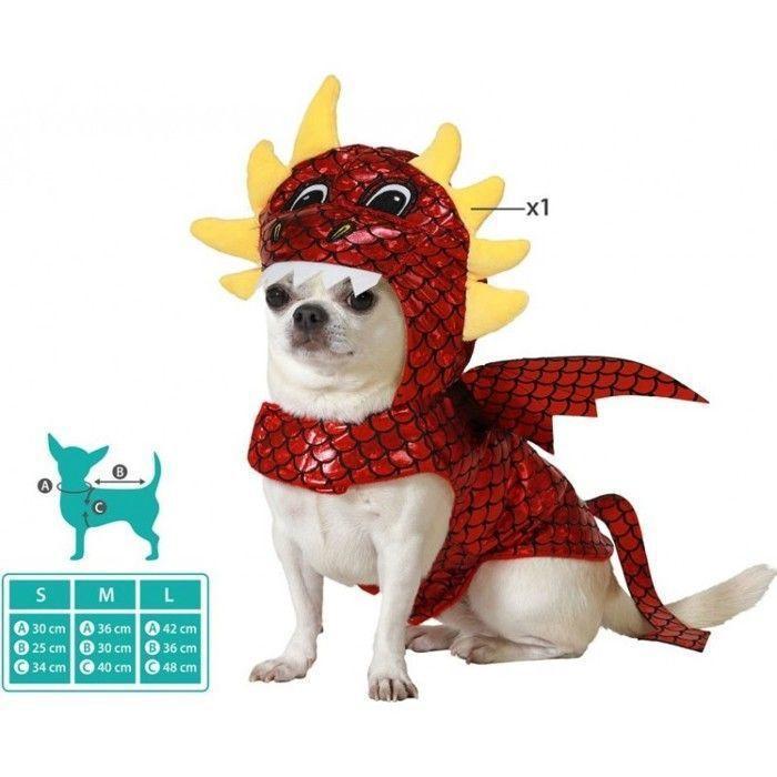 Déguisement de Dragon pour Chien