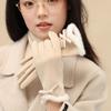 Thermal Lined Female Touchscreen Gloves Solid Color Women's Winter Thermal Gloves  Warm Equipment