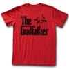 Godfather Logo Black Red Adult T-Shirt