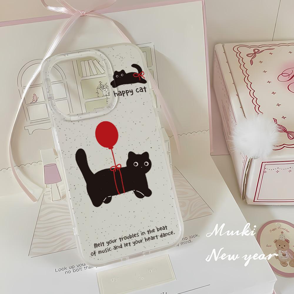 Painted Phone Case for iPhone 12 13 15 16 iPhone 16 12 13 14 15 Pro  14 15 16 Pro Max Coverage Shockproof Anti-Fingerprint Fresh Style Protective Case