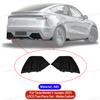 For Tesla Model Y Juniper 2025 Rear Bumper Side Corner Diffuser Lip Splitters Lower Corner Spoiler Aprons Wrap Angle Accessories