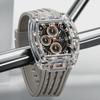 Quartz Watches for Man Silica Strap Waterproof Sport Male Clock Quartz Date Display Mens Watch Chronograph