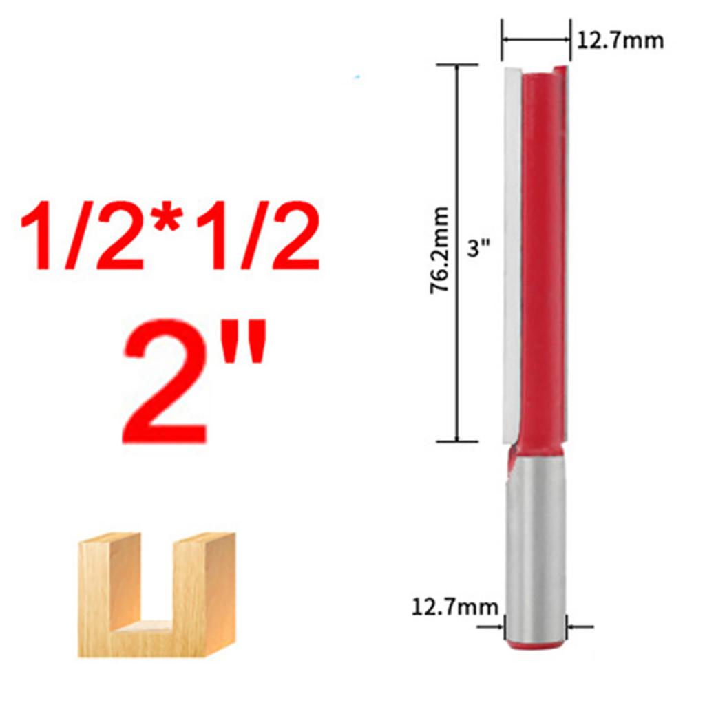 1 PCS 1 2   Shank Flush Trim Router Bit Carving Woodworking Milling Cutter Tools