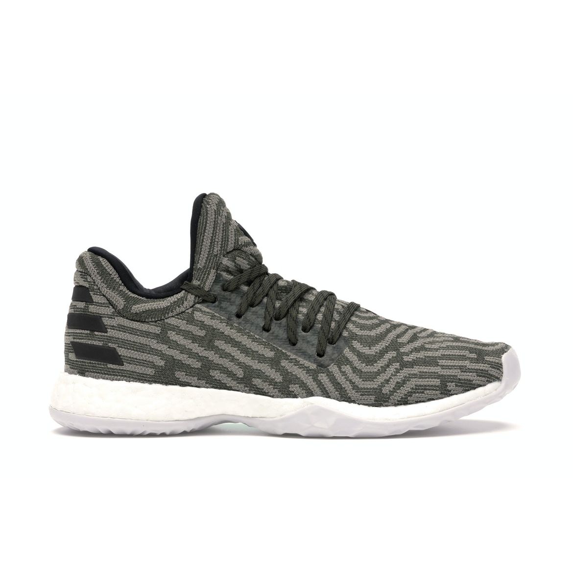 

Adidas Харден Том. 1 Мужские кроссовки LS Primeknit Night Cargo Зеленая основа-Зеленый Пепельно-зеленый AH2113