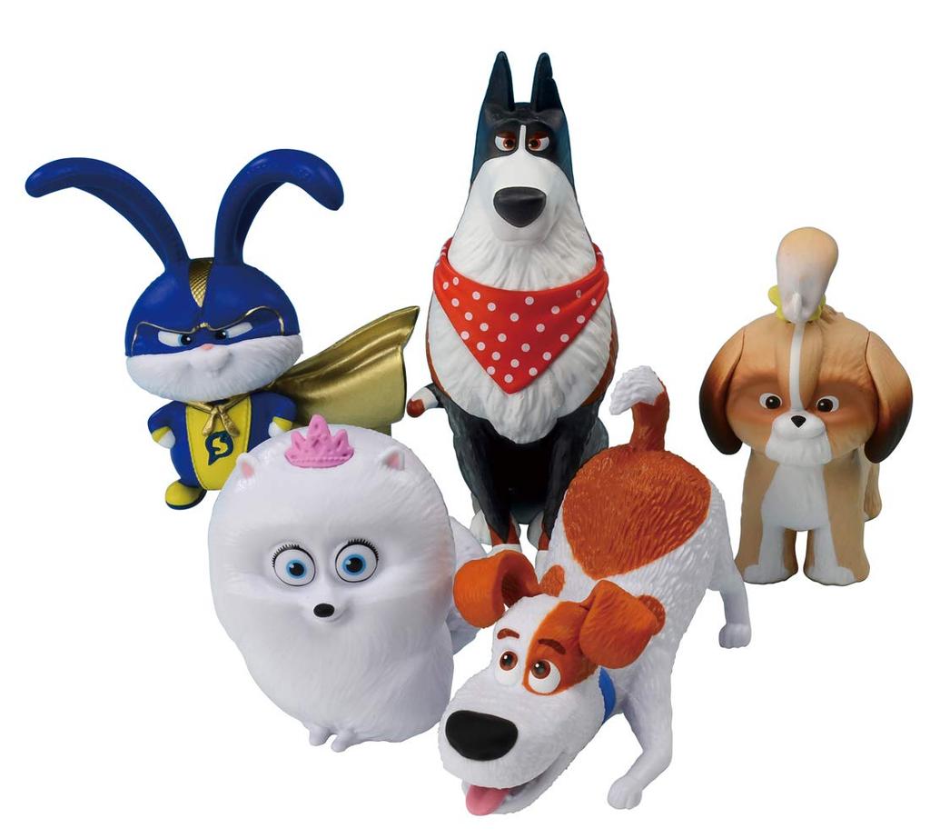 Pet 2 figure set of 5