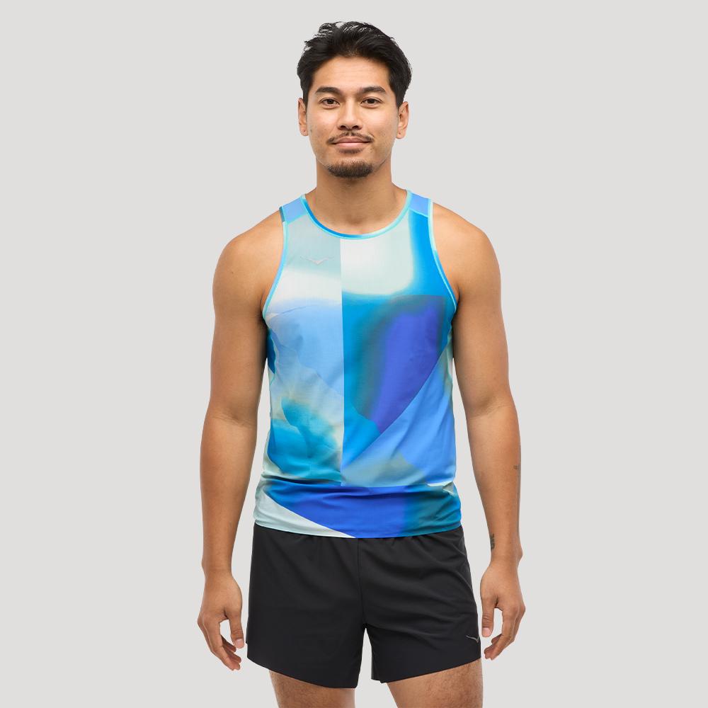 [hoka] Hoka Men s Aerolight Run Tank 1151070P-BMIS S