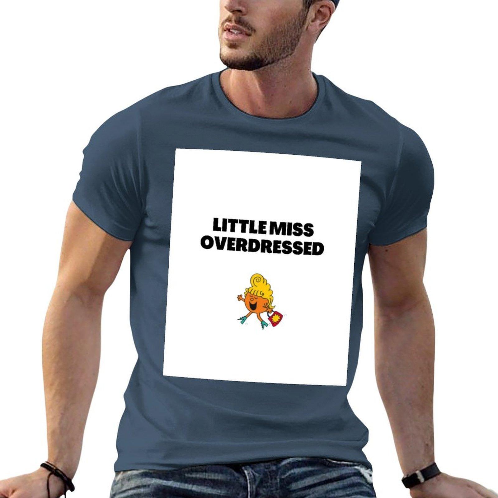 Little Miss Overdressed Meme Tshirt Anime Tshirt Funny T Shirts Unisex Anime T Shirts Oversize Tshirt S