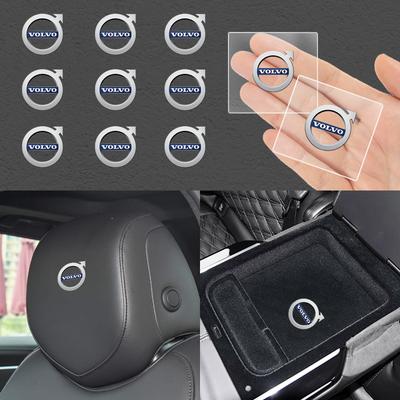 Car Emblem Logo Decorative Stickers Badge Decal Interior Styling For R Design Xc60 V60 S60 V40 V50 S40 S80 C30 Xc40 Xc70