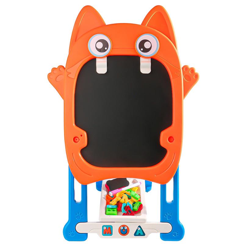 Smart Cat Children'S Household Oversized Magnetic Black And White Painting Stand Graffiti Writing Board Science And Education Educational Toys