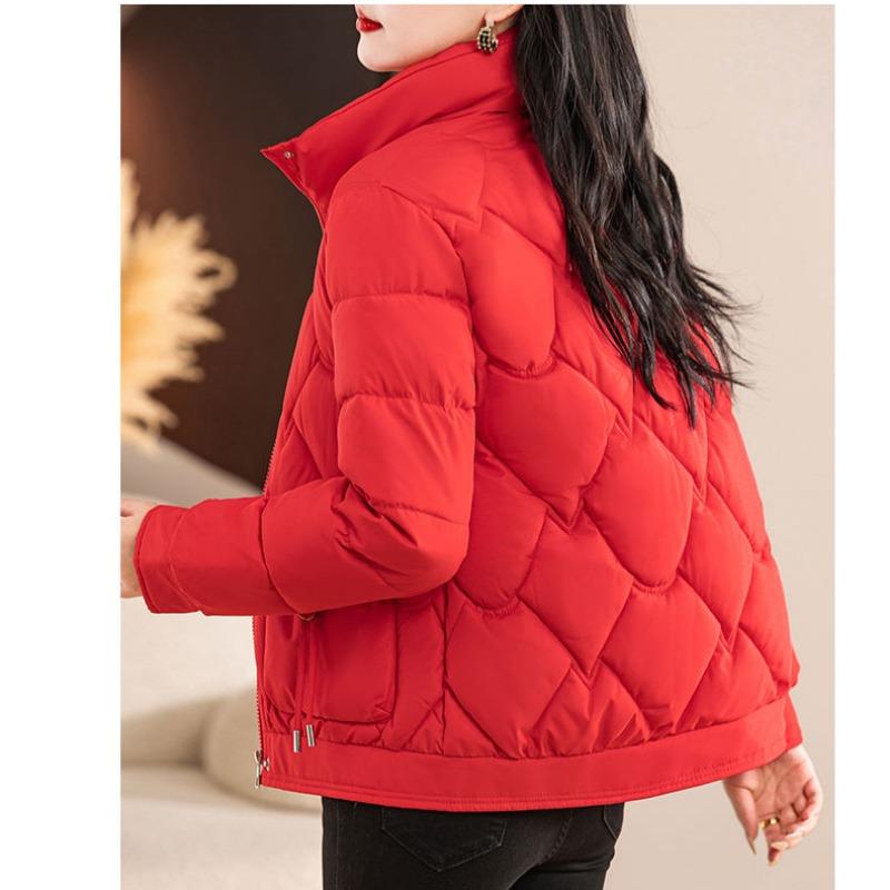 Warm and Comfortable Women's Short Cotton Jacket for Winter Fashion Thickened Coat