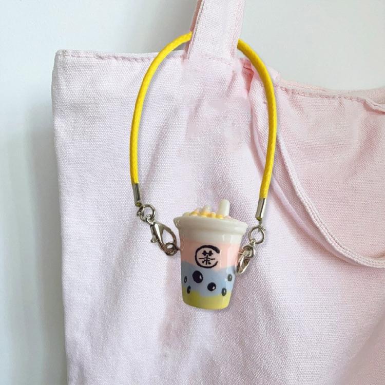 Customizable Bubble Cup Keychain Kit Purple Resin Craft Activity Bubble Teas Phone Charm For Stress Relief And Decors