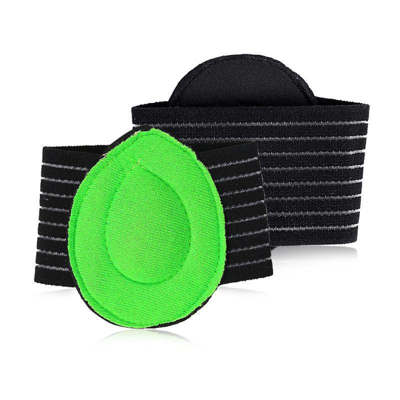 Elastic Magnetic Arch Support & Shock Absorption Pads for Flat Feet - Forefoot Protector for Running & Badminton