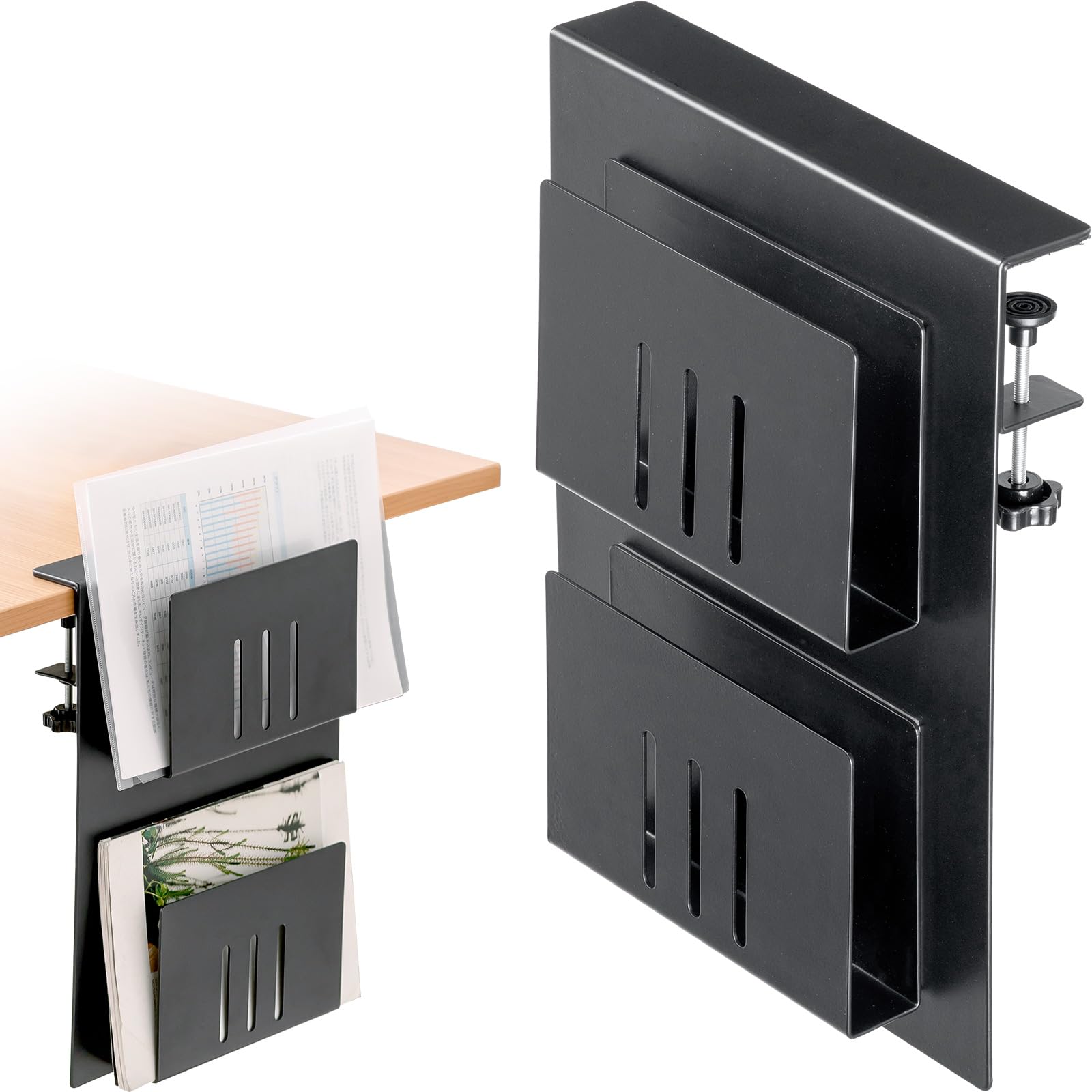 

E-Supply Настольный блок хранения с магнитными держателями зажимного типа, 2 магнитных держателя, 22,8 фунта (10 кг) Грузоподъемность, Сталь, Расширяемый, Дополнительный