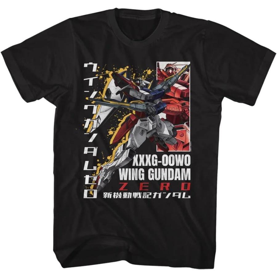 

Mobile Suit Gundam Wing Gundam Zero Men s Short Sleeve T Shirt Graphic Tee XXXXXL чорний