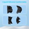 Oval Diving Mask Spearfishing Mask Classic Retro-Style Panoramic Wide View Goggles Tempered Glass Lens For Adults