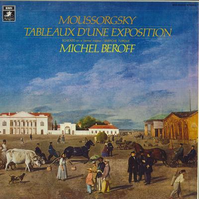 LP Record MICHEL BEROFF - Mussorgsky Piano Works Vol. 1: Pict EAC80222 ANGEL - Japan Obi Classical Used