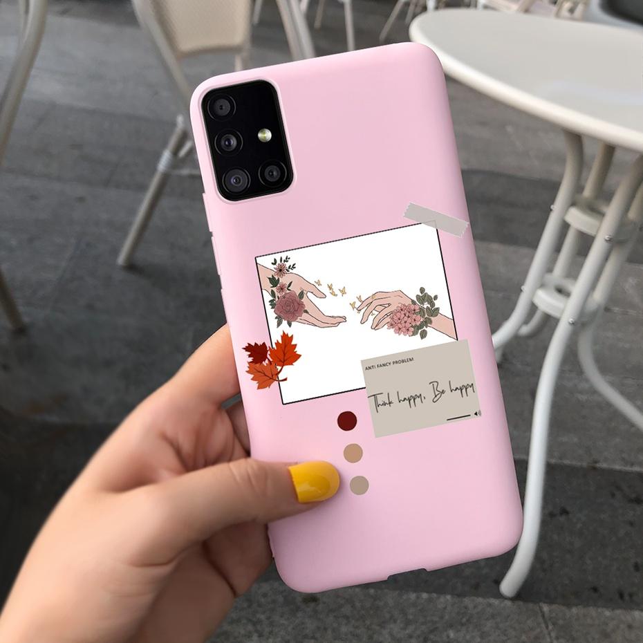 For Samsung Galaxy A51 5G SM-A516B Lovely Printing Jelly Phone Case Soft Silicone TPU Back Cover For Samsung A51 5G UW SM-A516V