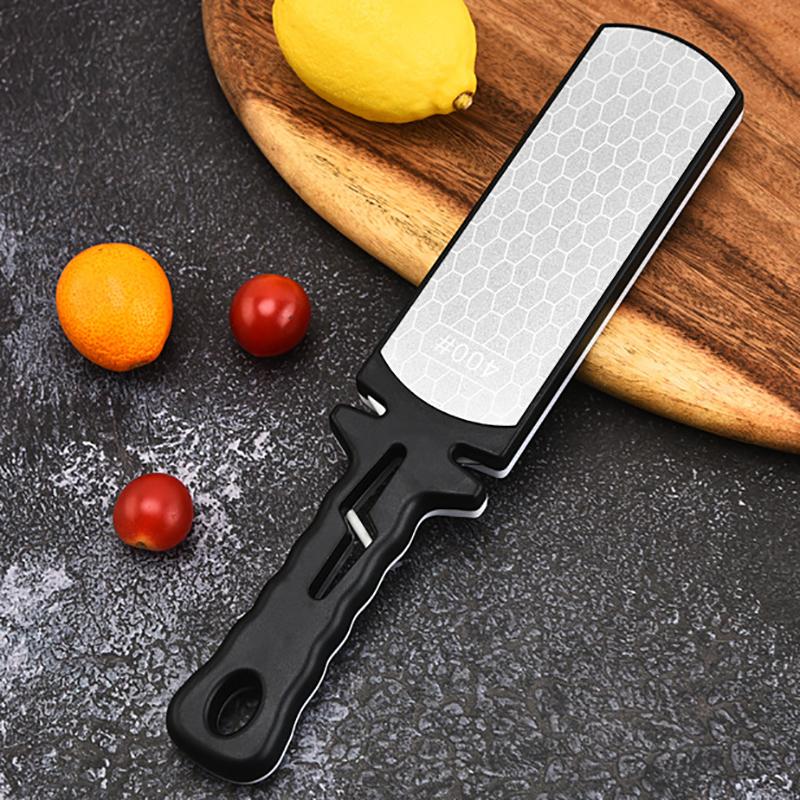 5 In1 Knife Sharpener Diamond Bars 400/1000 Multi-Tool Kitchen Knives Tungsten Steel Ceramic Grinding Double-Sided Whetstone