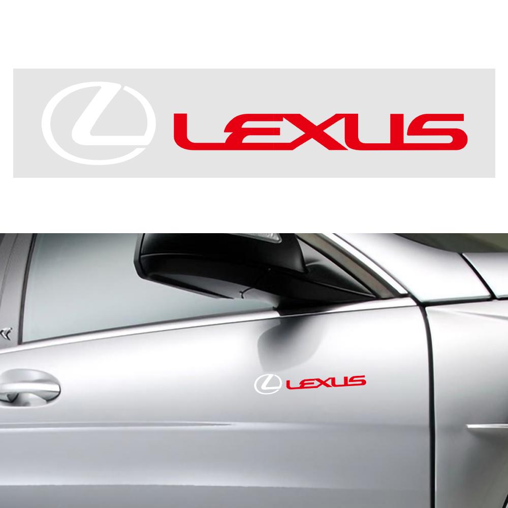 For Lexus FSPORT IS200 ES300h ct200h RX350 IS300h IS250 NX GX Car Styling Body Door Window Trunk Sticker Decor Auto Accessories