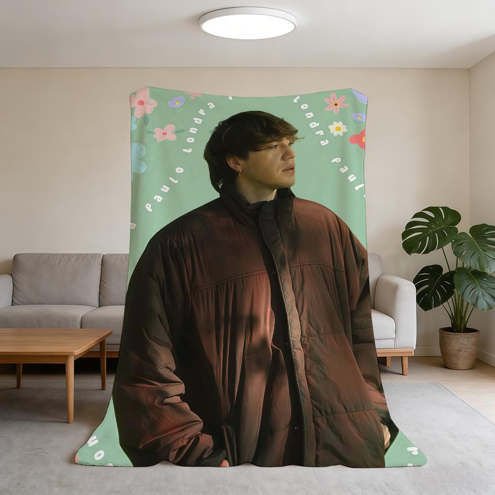 

Blanket Super Paulo Londra Warm Comfortable Rapper VERSUS Plush Throw Blanket Child Home Sofa Bedroom Gift 75x90cm