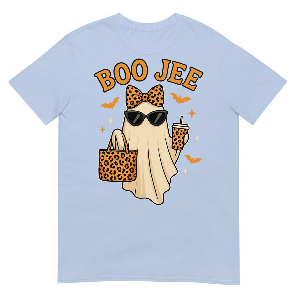 Boojee Ghost Halloween Shirt Unisex Girls Boo Jee Ghost Kids TShirt S