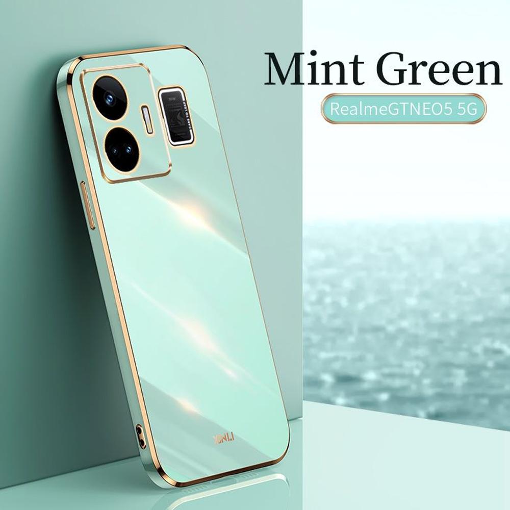 Pentru Husa Realme GT3 Husa Telefon Realme GT Neo 5 GT Neo5 240W Husă Spate RMX3708 RMX3706 RMX3709 Suport inel de lux cu placare pătrată