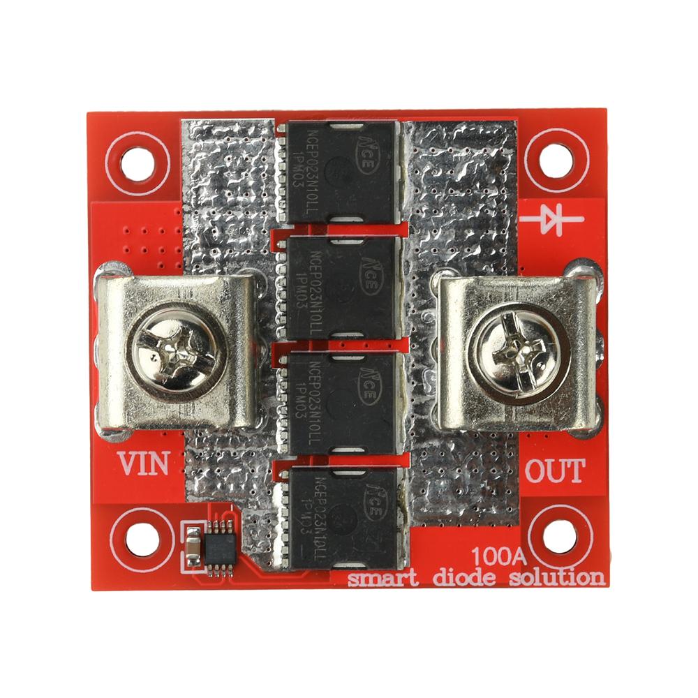 100A Ultra Low Dropout High Current Ideal Diode Module No Ground No Forward Volt Limit Anti-reverse Anti-backflow charging diode