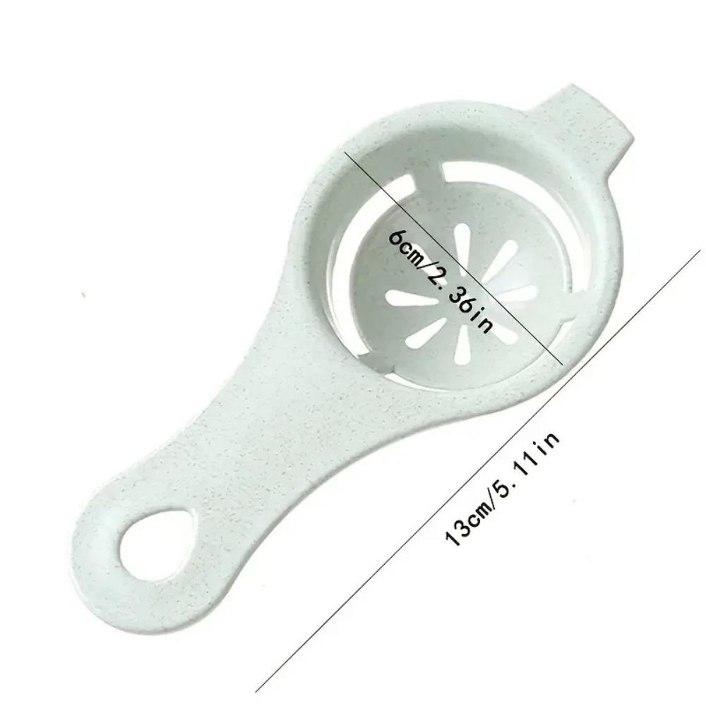 Home and Living Egg Separator Cooking Egg Strainer Durable Yolk Sifting