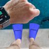 Swimming Training Fins Swimming Flippers Comfortable Floating Flippers Non Slip Diving Shoes Portable for Kids Girls Boys Adults