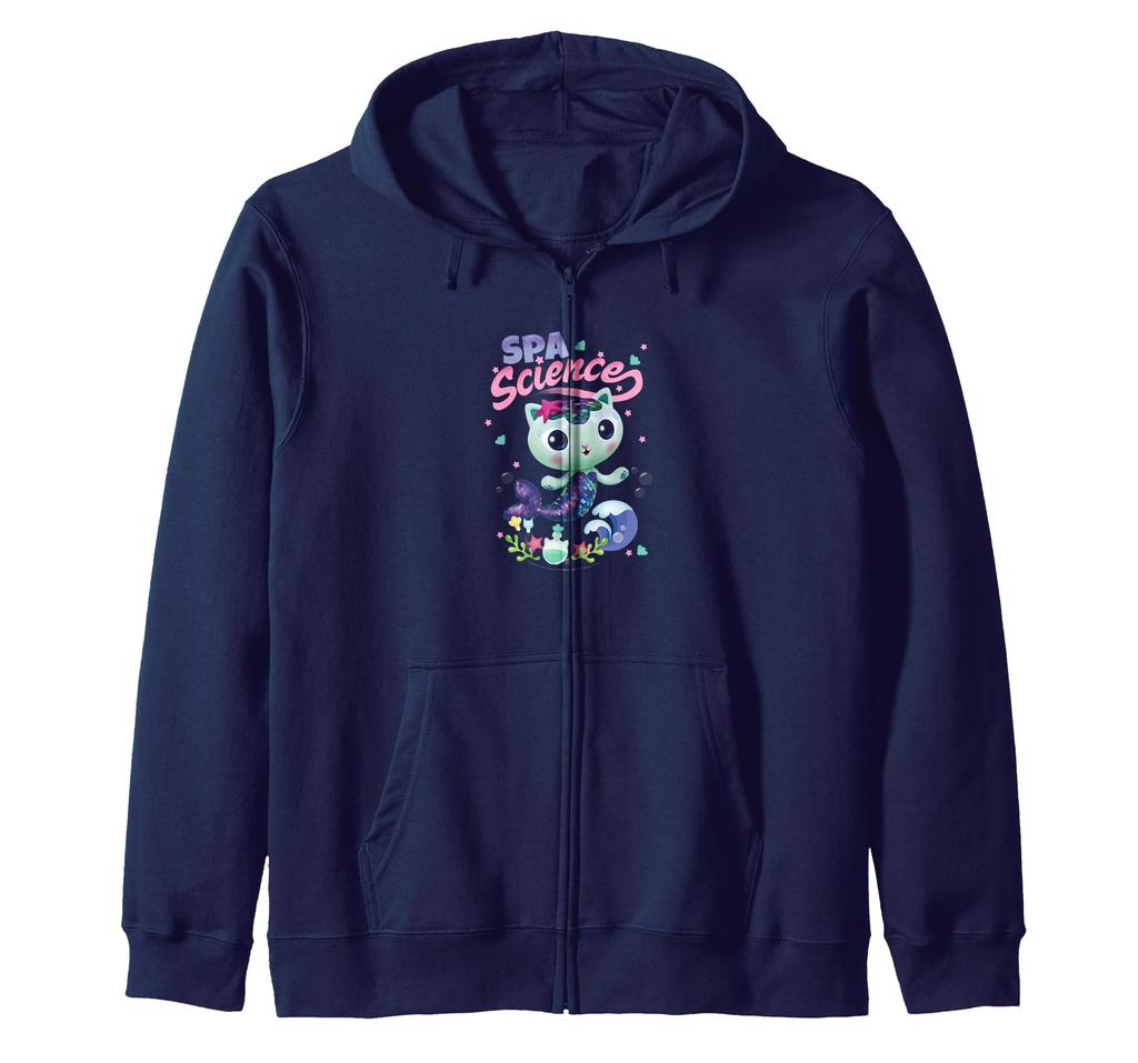 Gabby's Dollhouse Mercat Spa Science V2 Zip Hoodie