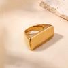 2025 Stainless Steel Ring Stock Ready Non Fading Ring Hip Hop Design Unisex Band Fashion Design Stylish Charm Ring Trendy Rings
