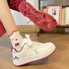 Internet Celebrity Women's Shoes Cute Kitten Platform White Shoes Children 2025 Autumn Explosion Ins Tide Student Casual Board Shoes