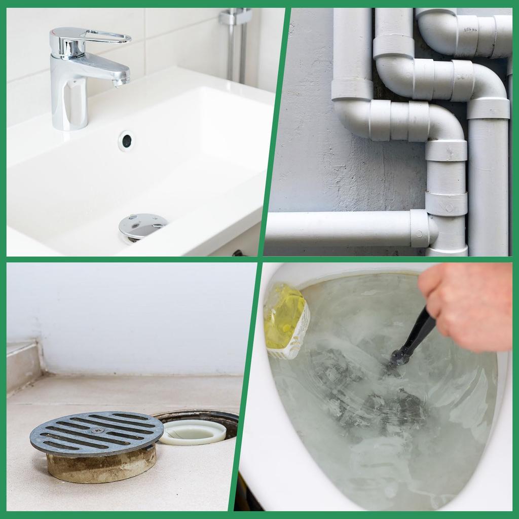 Uxcell 1pcs Drain Clog Remover Tool 3m 16mm Thick Drain Auger Hair Remover Spring Cable with Electric Drill Connector Plumbing Snake for Kitchen Sink