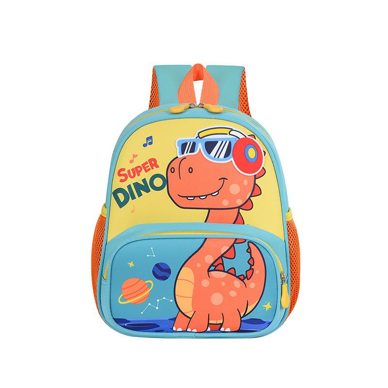 Cartoon Dinosaur Unicorn Backpack For Toddlers With Breathable Nylon For School Use