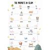 Arabic Alphabet 5 Daily Prayers Arabic Islamic Ramadan Prophets   Art Poster Canvas Painting Wall Prints Picture Room Home Decor