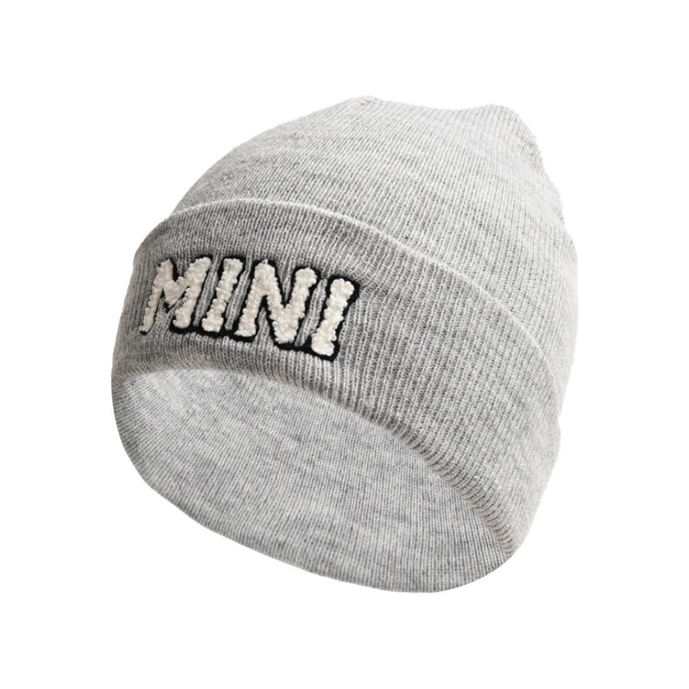 Winter Mama Letter Mini Solid Color Skullies Beanie Hat Outdoor For Women Hip Hop Knitted Caps Girl Casual Warm Ski Beanies Cap