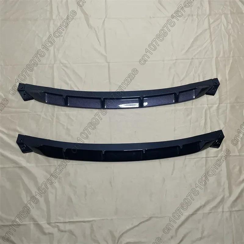 Für BMW 5 G30 G31 525i 530i 530d 540i M 2017-2020 Auto Frontstoßstange Lippe Kinnschutz Diffusor Abdeckung Deflektor Karosserie-Kits Glanzschwarz