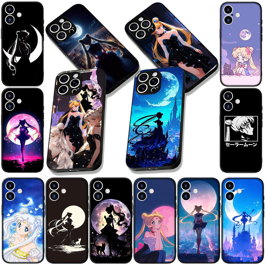 S-Sailors Wallpaper Moon Phone Cover for Motorola Moto Edge 50 30 Fusion 40 NEO Ultra Pro E14 G20 E15 G35 G84 G13 G53 Soft Case
