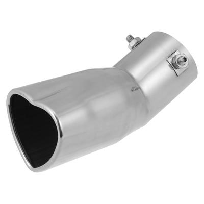 ACROPIX Muffler Cutter Car Exhaust Pipe Heart Shape Exhaust Tail Pipe for Pipe Stainless