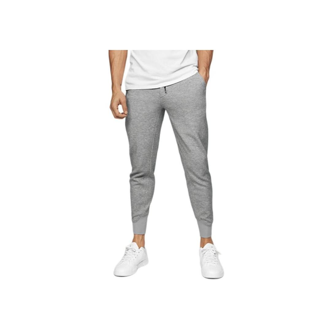 

Однотонные повседневные брюки с большим карманом на молнии для мужчин, серые 1ME11470423 XL