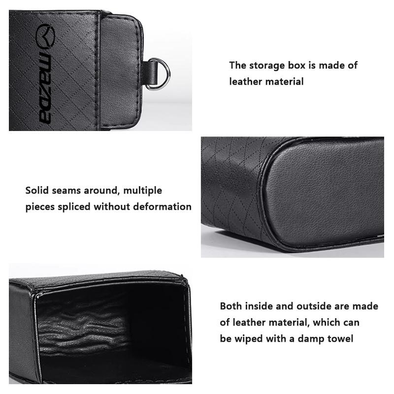 For Mazda Car Air Outlet Storage Box Phone Lipstick Lighter Organizer 6 3 5 2 CX5 CX7 323 CX9 MX3 Demio Axela Atenza
