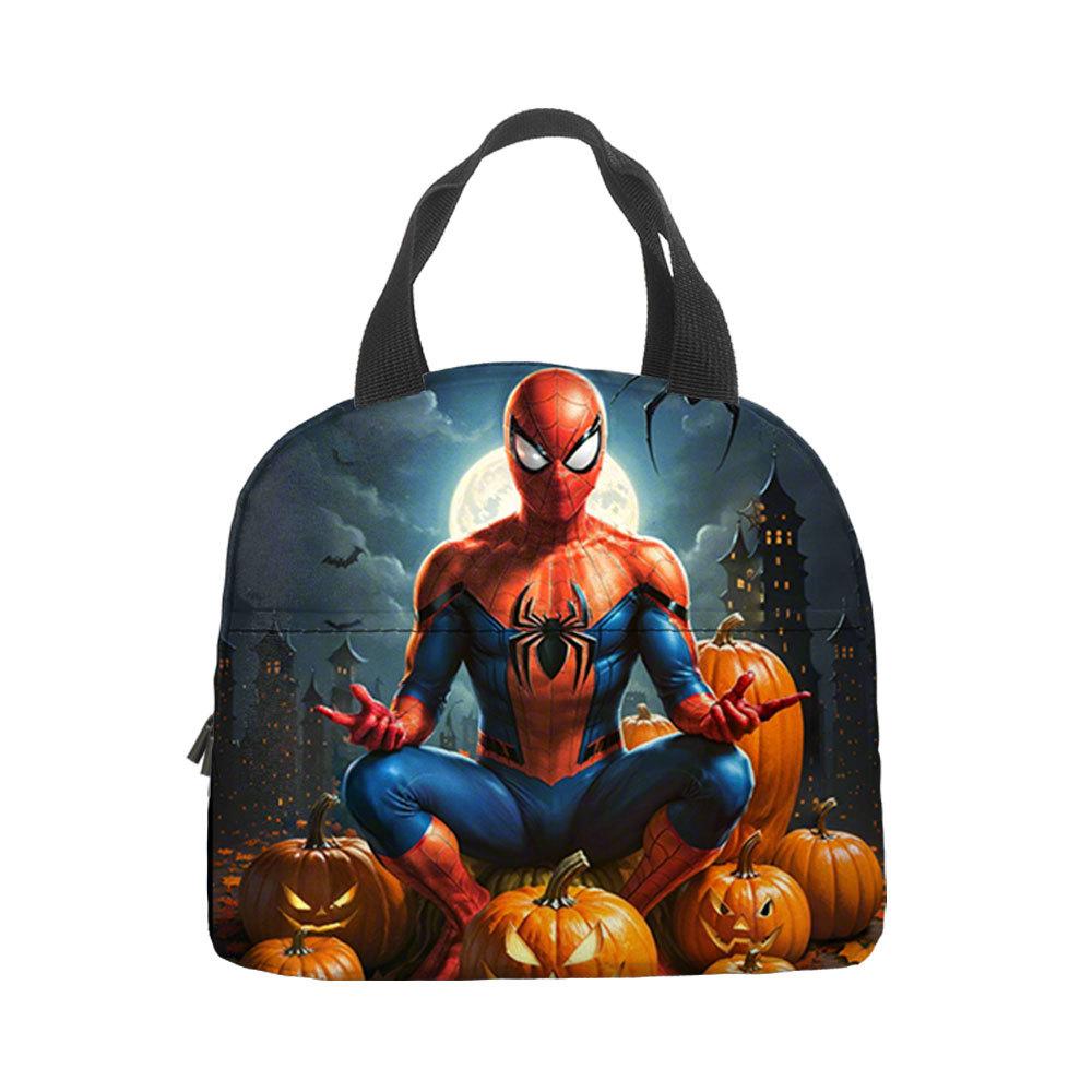 Spider-Man Handheld Bento Bag Insulation Bag Lunch Box Bag Lunch Bag With Lunch Bag Lunch Box Storage Bag