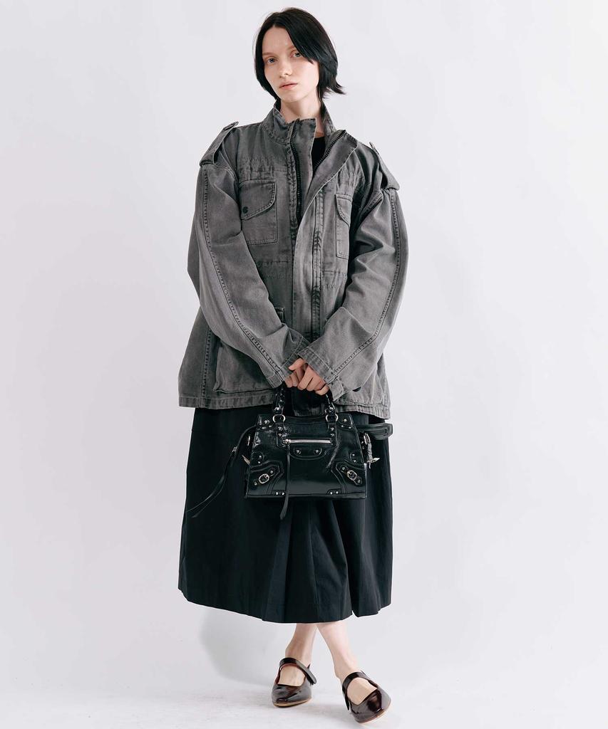 Smith Armor Abella Sleeveless Balloon Long Dress_Black