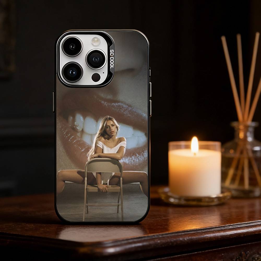 T-Tate Singer M-McRae Phone Case For iPhone 17 16 15 14 13 12 11 Pro Max Plus Silver Matte Black Cover