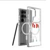Magnetic Christmas Stocking Case for iPhone 15/16/17 Pro Max - Transparent Full Coverage Protective Case