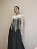 Pearl Shawl Necklaces Women 2021 Fashion Pearl Top Bra Chain Punk Sexy Pearl Body Chain Jewelry Wedding Dress Accessories
