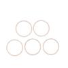5Pcs Plastic Inner Ring Watch Case Cushion Mount Calendar Lining Movement Spacer Ring Gasket For Eta 2834 Movement Watch Parts