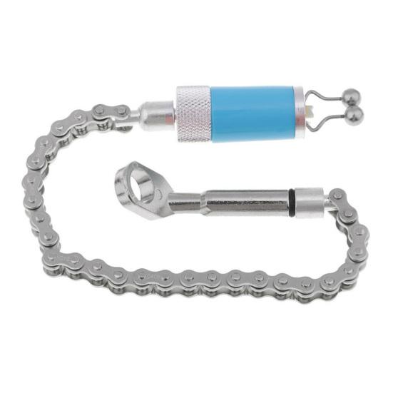 

Цепочка свингера из нержавеющей стали, индикатор поклевки карпа, кольцо-колокольчик, сигнализатор поклевки синий