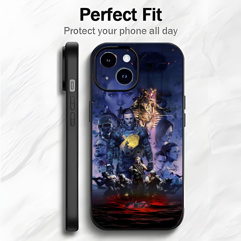 

Epic SciFi Japanese Game D-Death Stranding Phone Case Phone Case Soft Packaging Lightweight For iPhone17 16 15 14 13ProMax iphone12promax