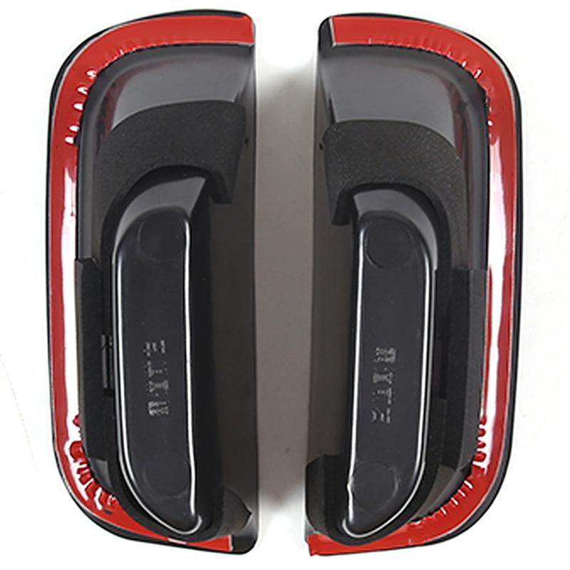 4 PCS Car Door Handle Storage Box Organizer Tray Front+Rear Door ABS For Toyota Land Cruiser Prado FJ120 2003-2009-A99D